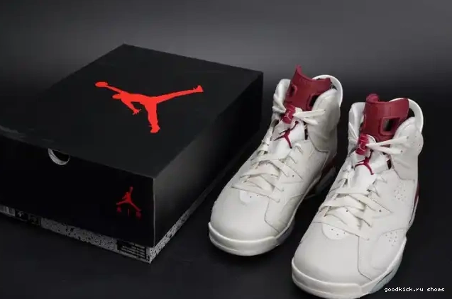 Rep Jordan Air 6 Maroon white Retro 384664-116 0528